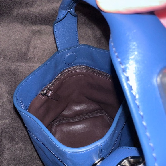 Marc Jacobs The Dual Small Bucket Bag in Blue Sea 🌊 Gorgeous NWOT - Picture 9 of 15